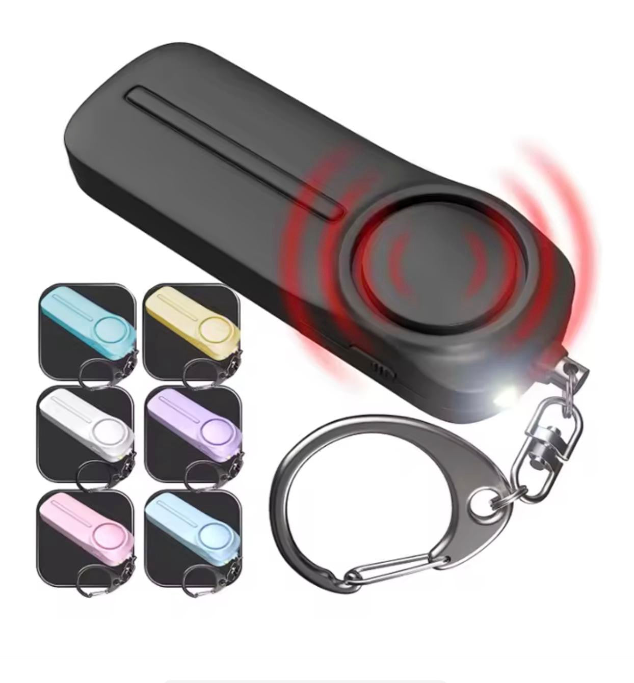 Personal Safety Alarm Keychain and Flashlight