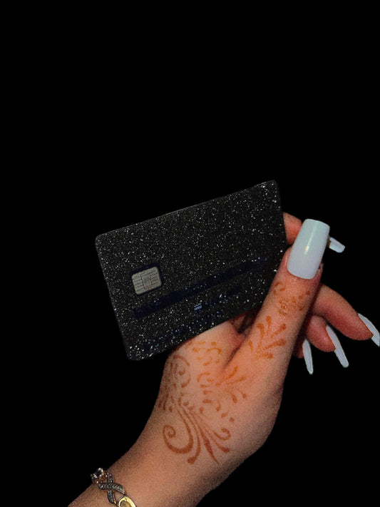 Card Cover – Glamorous Glitter Design for Stylish Protection ✨